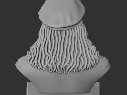 Albrecht Durer Bust 3D Model