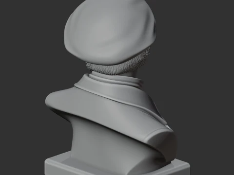 Alexander von Humboldt Bust 3D Model