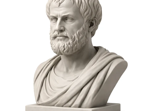 Aristotle Bust 3D Model