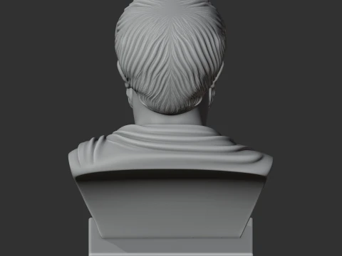 Aristotle Bust 3D Model