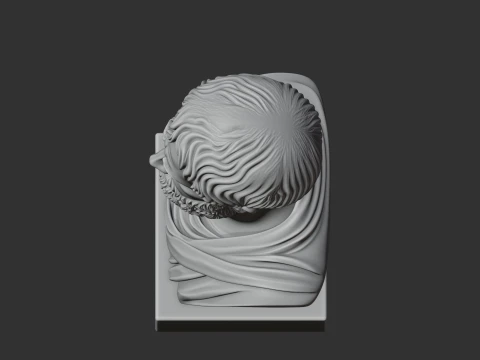 Aristotle Bust 3D Model
