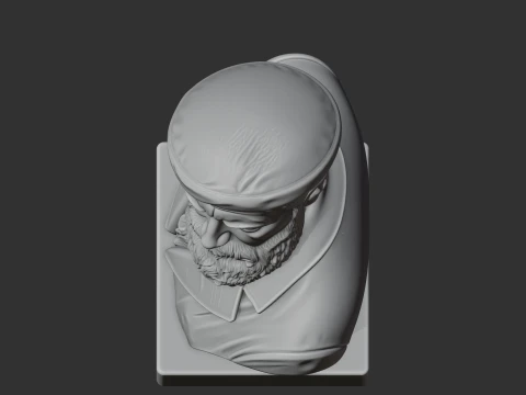 Auguste Rodin Bust 3D Model