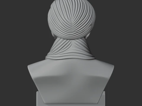 Avicenna Bust 3D Model