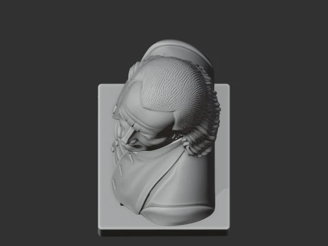 Benjamin Franklin Bust 3D Model