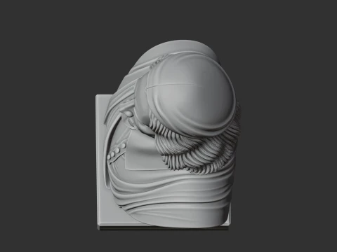Blaise Pascal Bust 3D Model