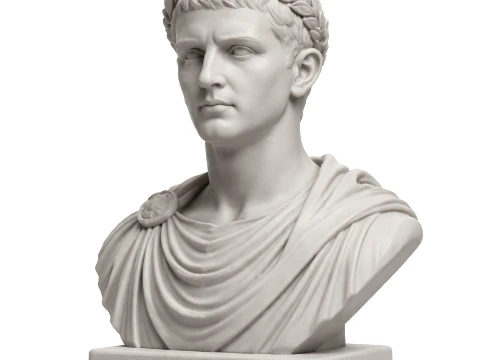 Caligula Bust 3D Model