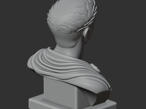 Caligula Bust 3D Model