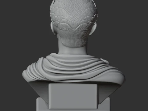 Caligula Bust 3D Model