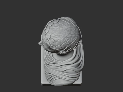 Caligula Bust 3D Model
