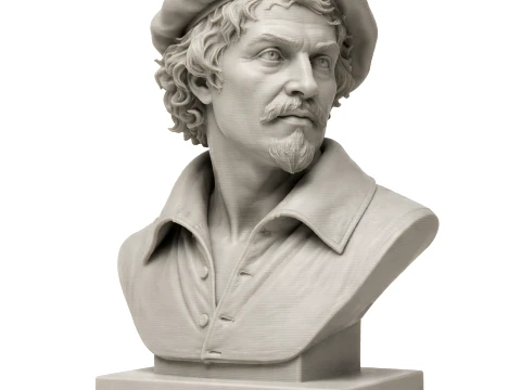 Caravaggio-B&uuml;ste 3D Modell