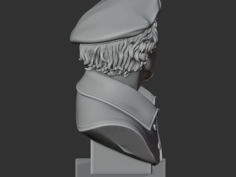 Caravaggio Bust 3D Model