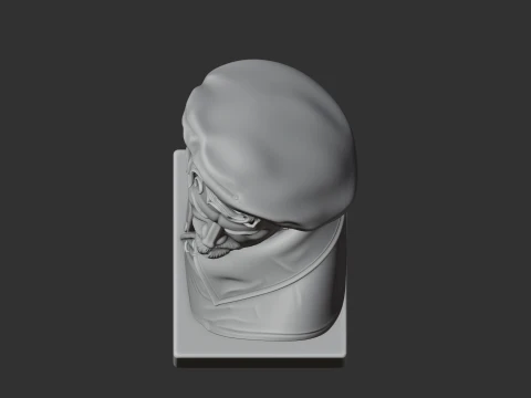 Caravaggio Bust 3D Model