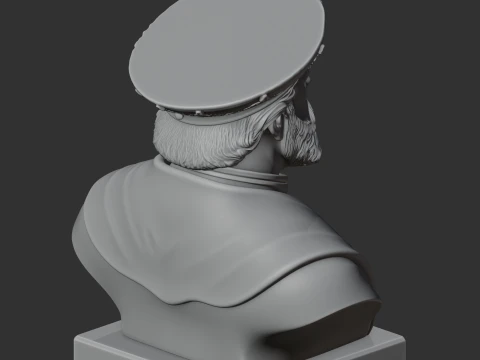Charles V Bust 3D Model