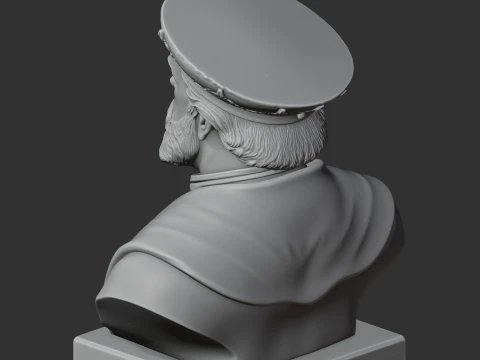 Charles V Bust 3D Model