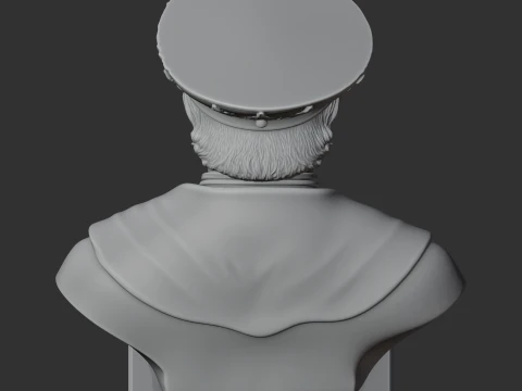 Charles V Bust 3D Model