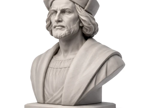 Kristof Kolomb B&uuml;st&uuml; 3D Model