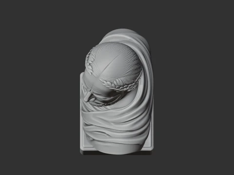 Cicero Bust 3D Model