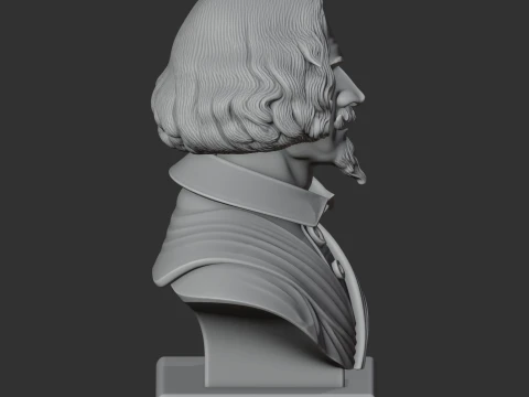 Diego Velazquez Bust 3D Model
