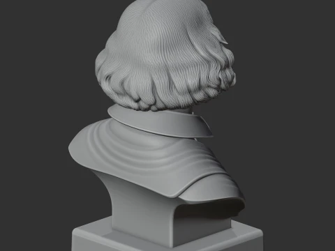 Diego Velazquez Bust 3D Model