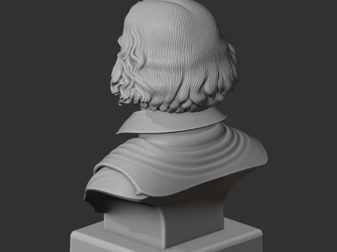 Diego Velazquez Bust 3D Model