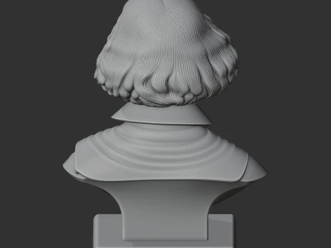 Diego Velazquez Bust 3D Model