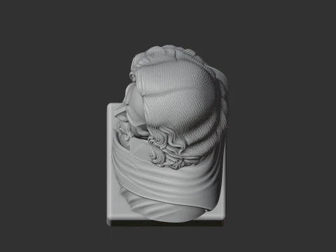 Diego Velazquez Bust 3D Model
