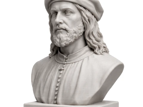 Donatello B&uuml;st&uuml; 3D Model