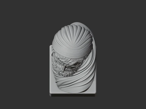 Epictetus Bust 3D Model