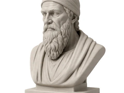 Euclid Bust 3D Model