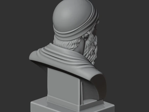Euclid Bust 3D Model