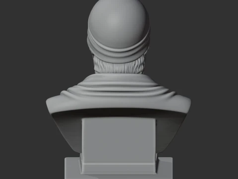 Euclid Bust 3D Model
