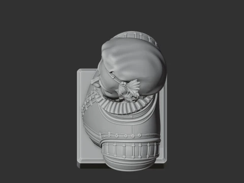 Francis Drake Bust 3D Model