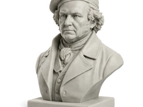 Francisco Goya Bust 3D Model