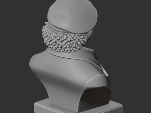 Francisco Goya Bust 3D Model