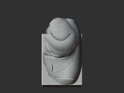 Frederic Chopin Bust 3D Model