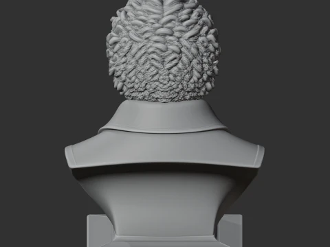 Franz Schubert Bust 3D Model