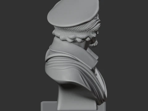 Gian Lorenzo Bernini Bust 3D Model