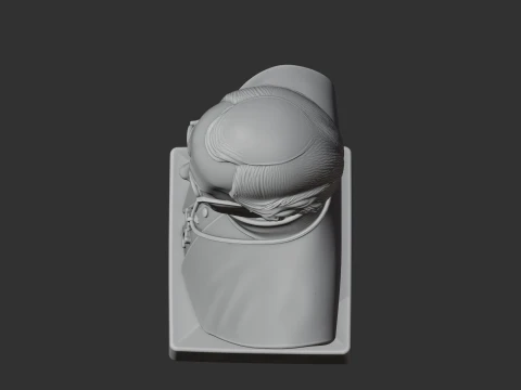 Gregor Mendel Bust 3D Model