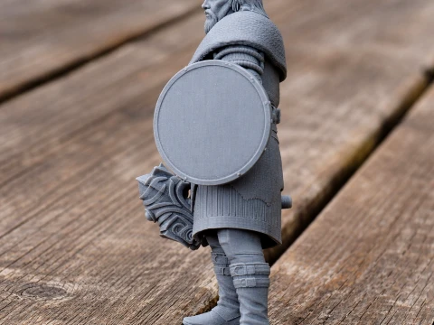 Halfdan Ragnarsson Viking Modèle 3D