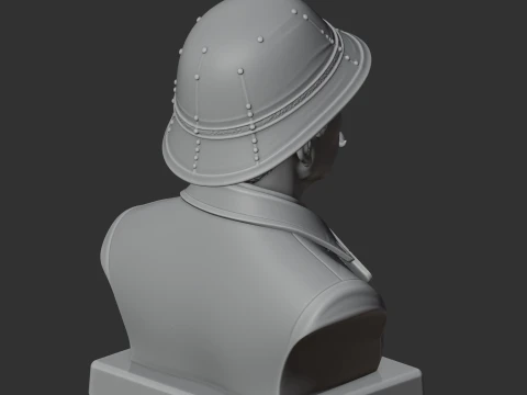 Henry Morton Stanley Bust 3D Model