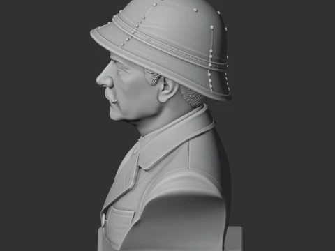 Henry Morton Stanley Bust 3D Model