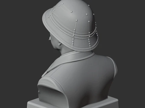 Henry Morton Stanley Bust 3D Model