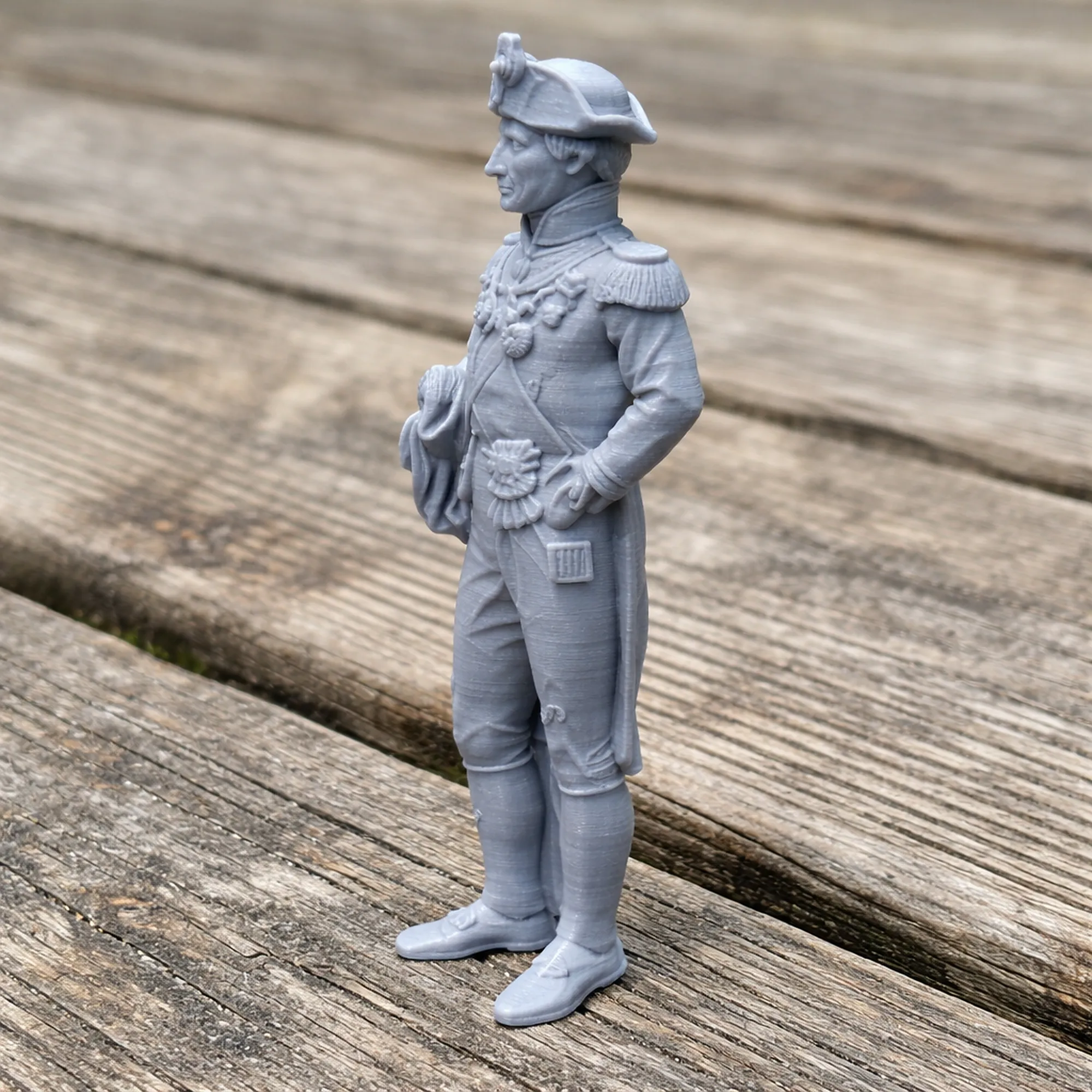 Horatio Nelson Napoleonic Soldier 3D Model .c4d .max .obj .3ds .fbx .stl .blend 