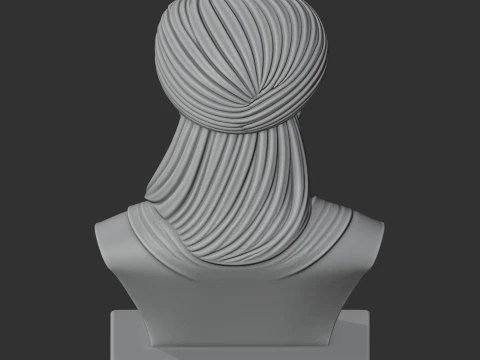 Ibn Battuta Bust 3D Model