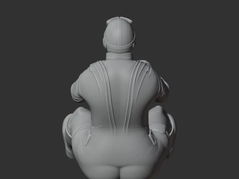 Ivan Kozhedub WWII Soldier 3D Model