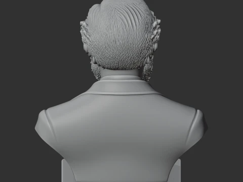 James Clerk Maxwell Bust 3D Model