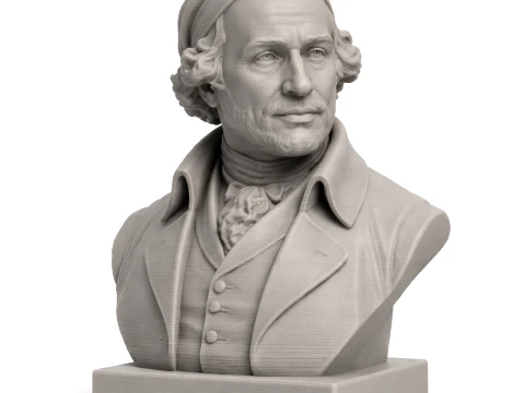 James Watt Bust 3D Model