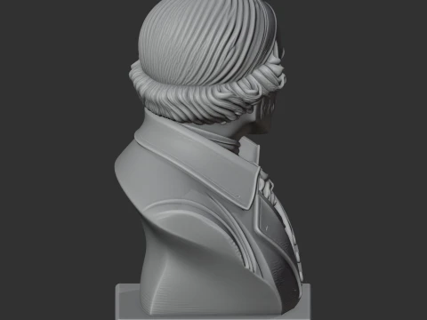 James Watt Bust 3D Model