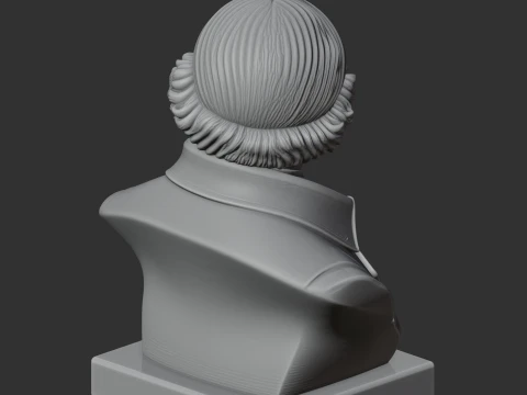 James Watt Bust 3D Model