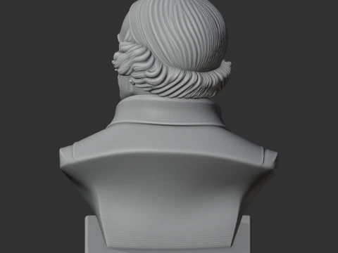 James Watt Bust 3D Model